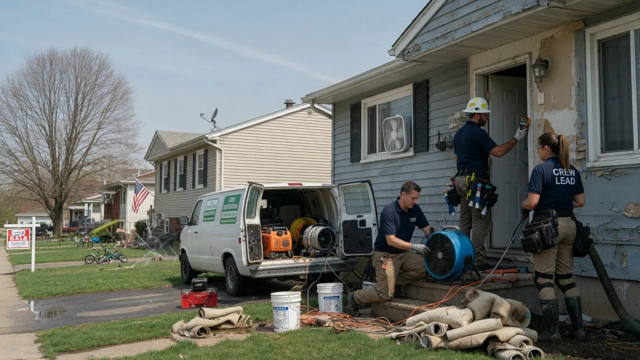 Flood Cleanup in Brussels, IL near me